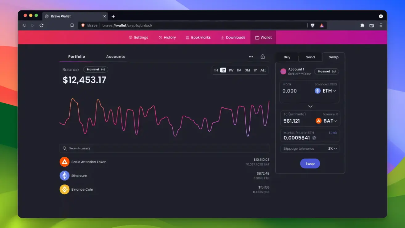 Brave 4 Brave - Cryptowallet integration - 04