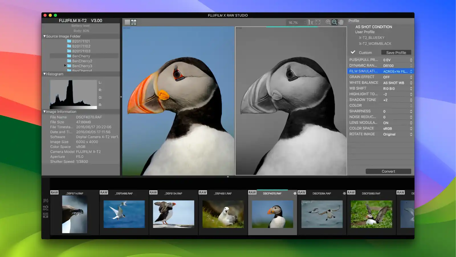 Fujifilm X RAW Studio - RAW File Editing_01