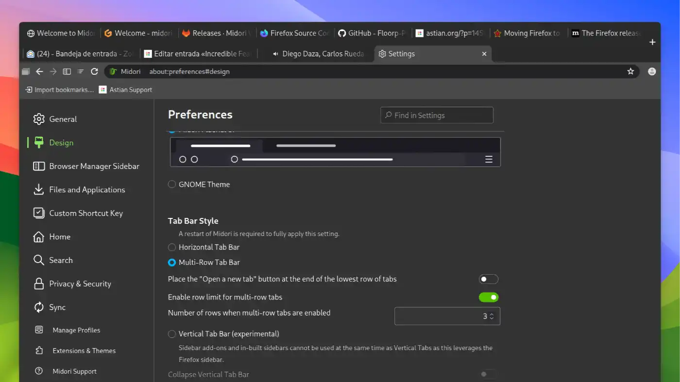 Midori 4 Midori browser - Customizable interface - 04